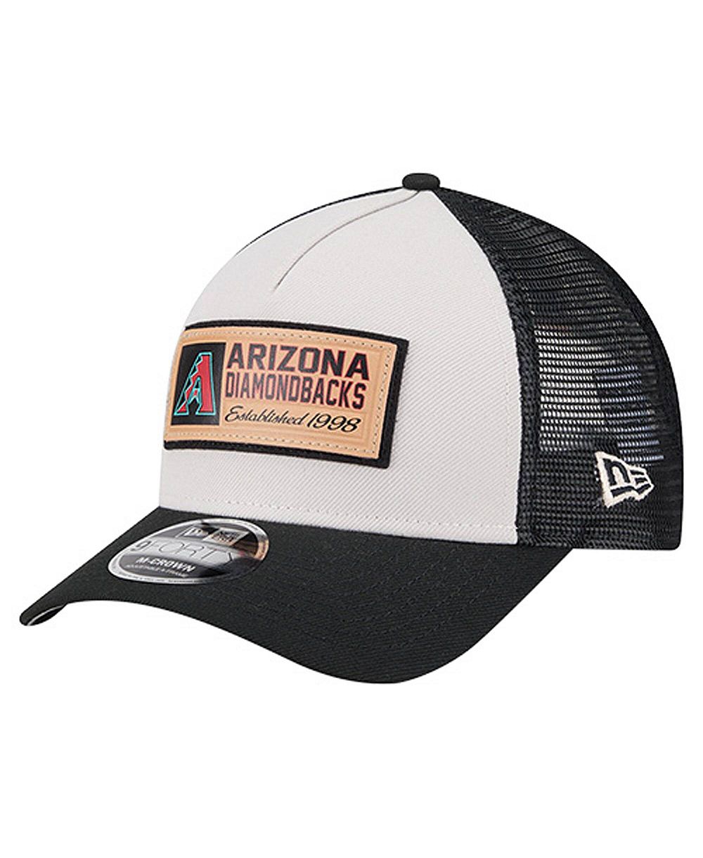 New Era Мужская кепка A-Frame Trucker 9FORTY, Stone/Black Arizona Diamondbacks