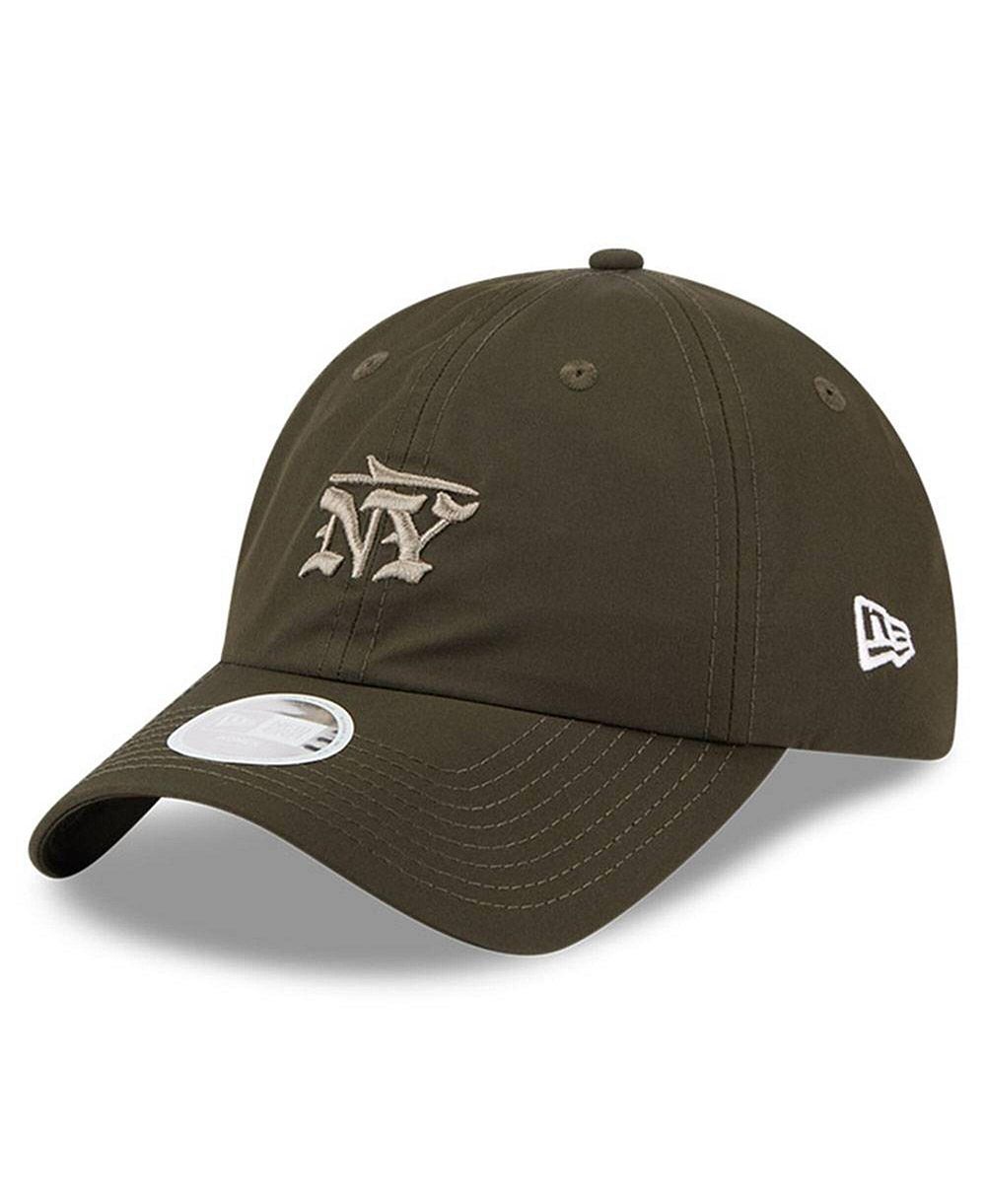 Кепка New Era Women's Gotham Green New York Jets 2025 Rivalries Collection Pony Tail Adjustable