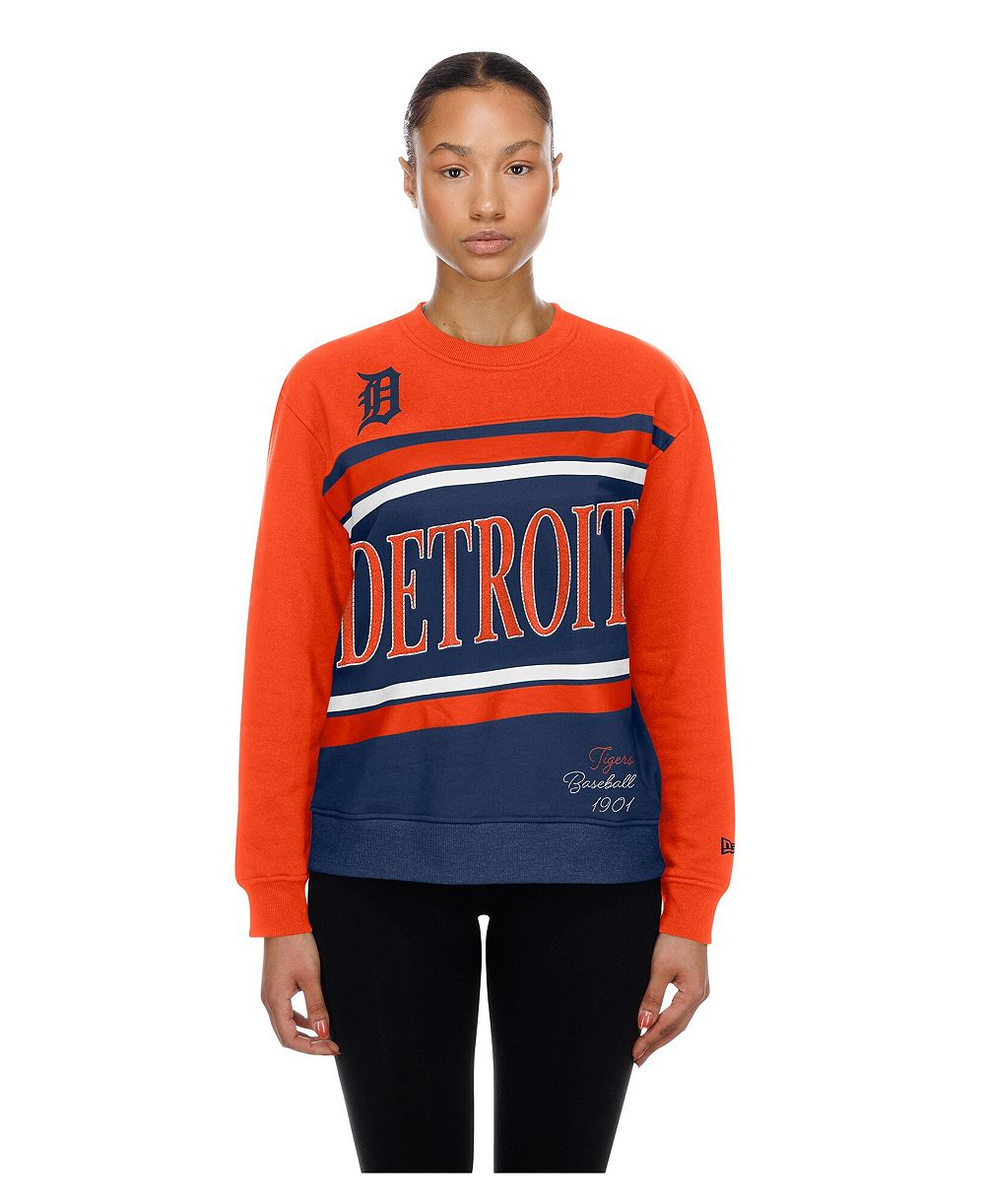 Женская толстовка New Era Detroit Tigers Gameday Color Block Fleece