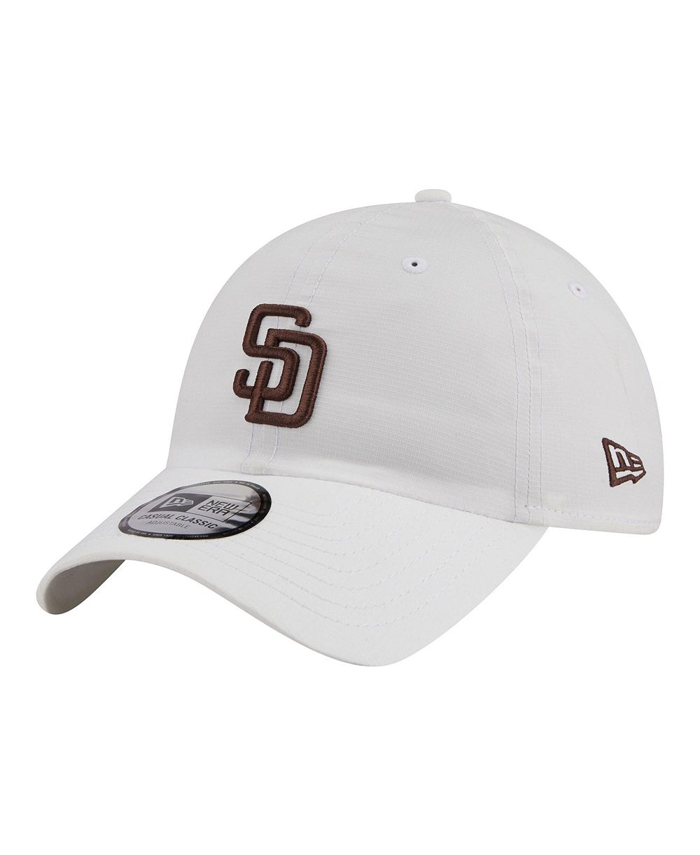 Кепка New Era Men's White San Diego Padres Ripstop Casual Classic Adjustable
