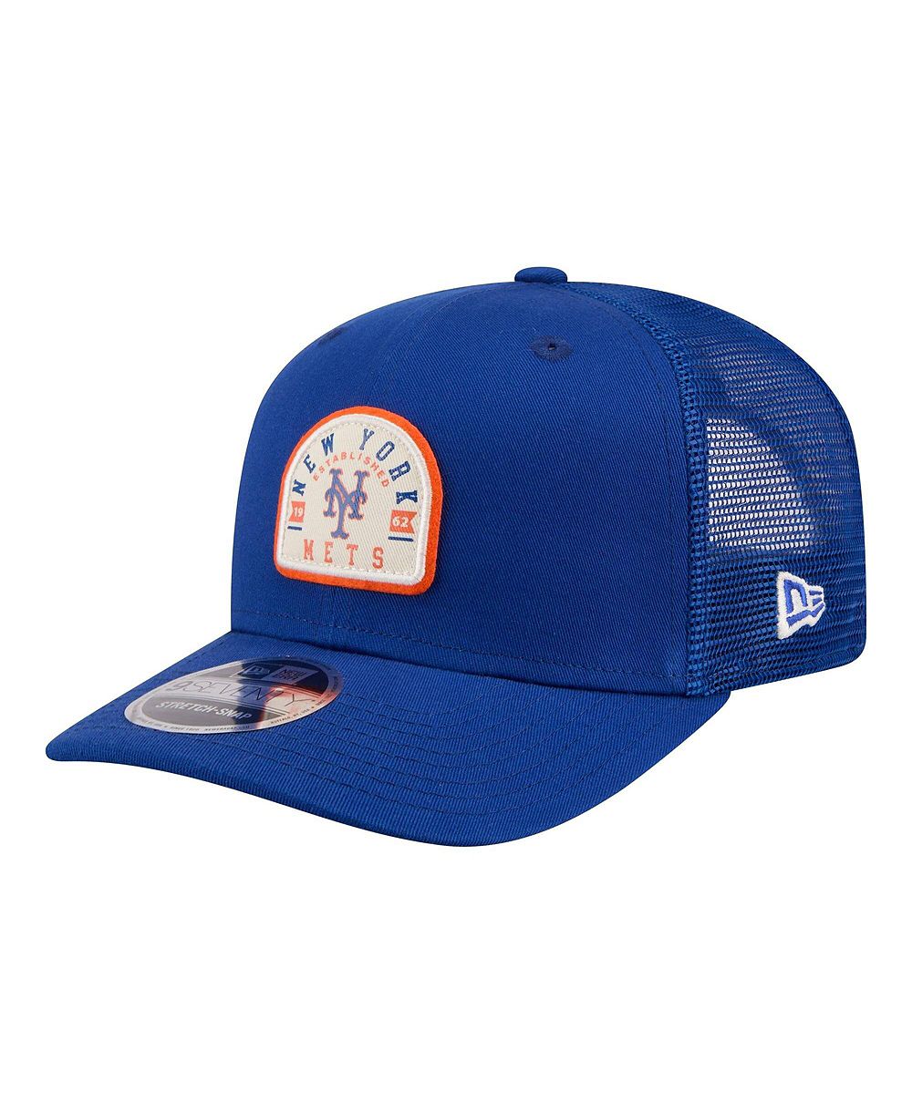 Мужская кепка New Era Royal New York Mets Contest 9SEVENTY Adjustable Trucker Hat