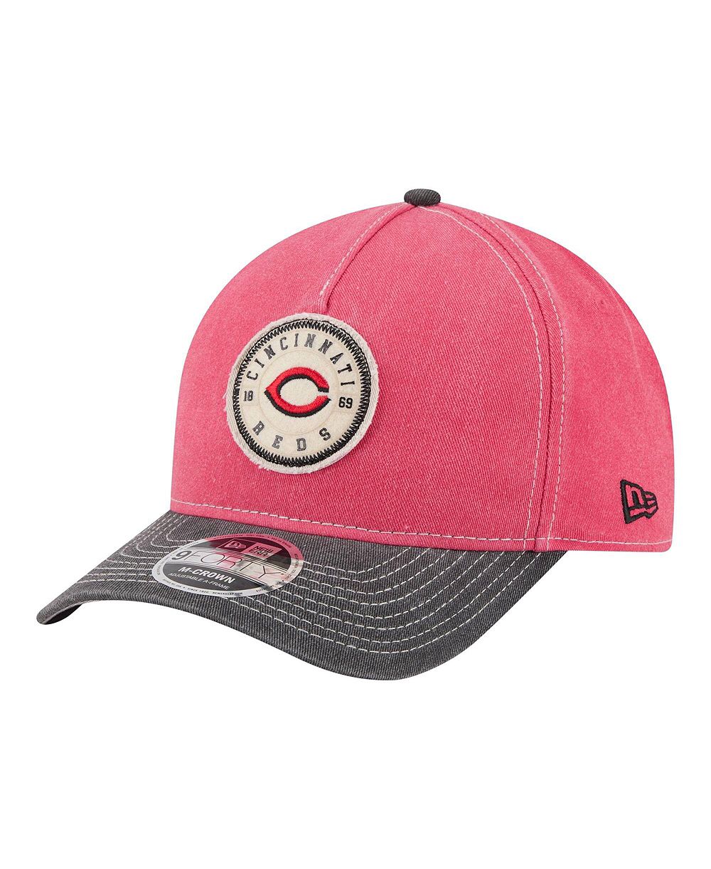 Кепка New Era Men's Red/Black Cincinnati Reds 9FORTY