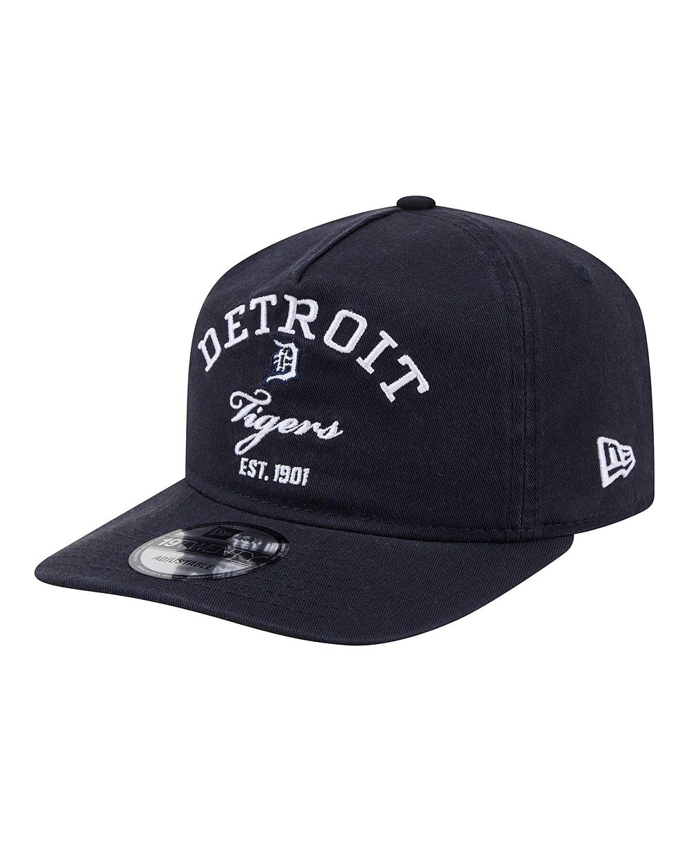 New Era Мужская темно-синяя кепка 19TWENTY Adjustable Detroit Tigers Stacked Hat