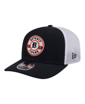 Мужская кепка New Era Navy Detroit Tigers Active 9SEVENTY Adjustable Trucker