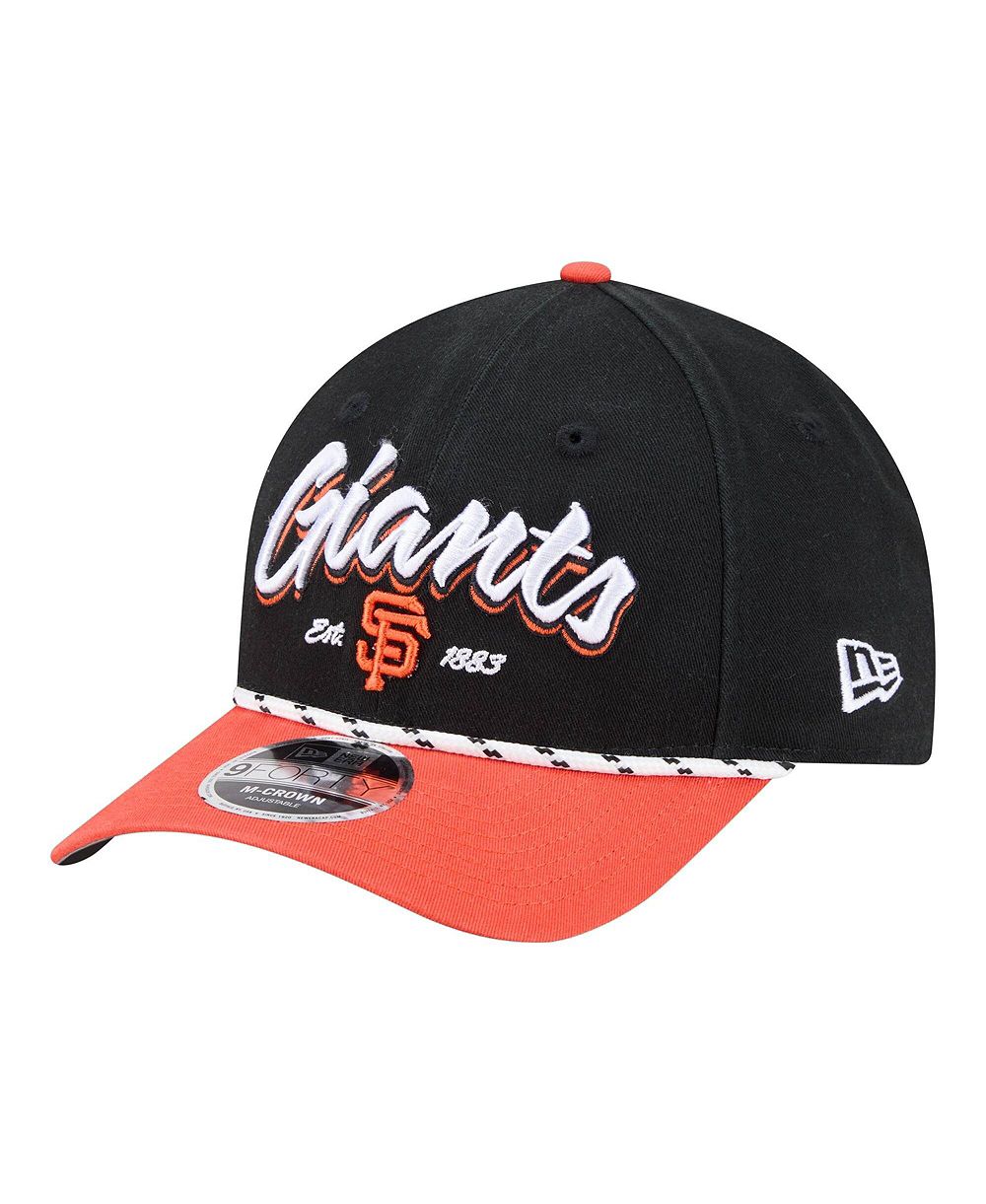 Мужская кепка New Era San Francisco Giants Team Loyal 9FORTY M-Crown, черная/оранжевая