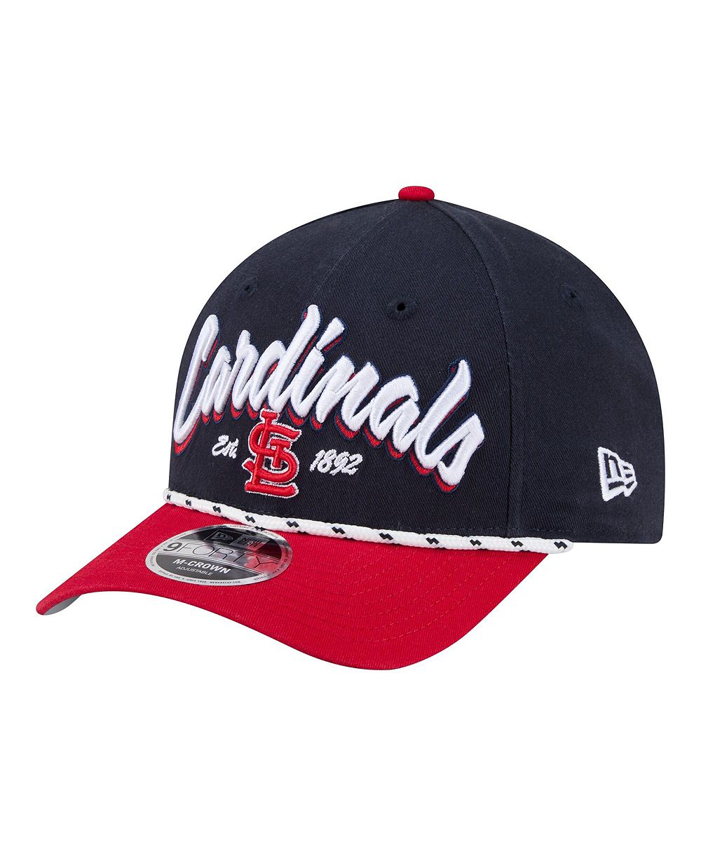 Мужская кепка New Era Navy/Red St. Louis Cardinals Team Loyal 9FORTY M-Crown Adjustable