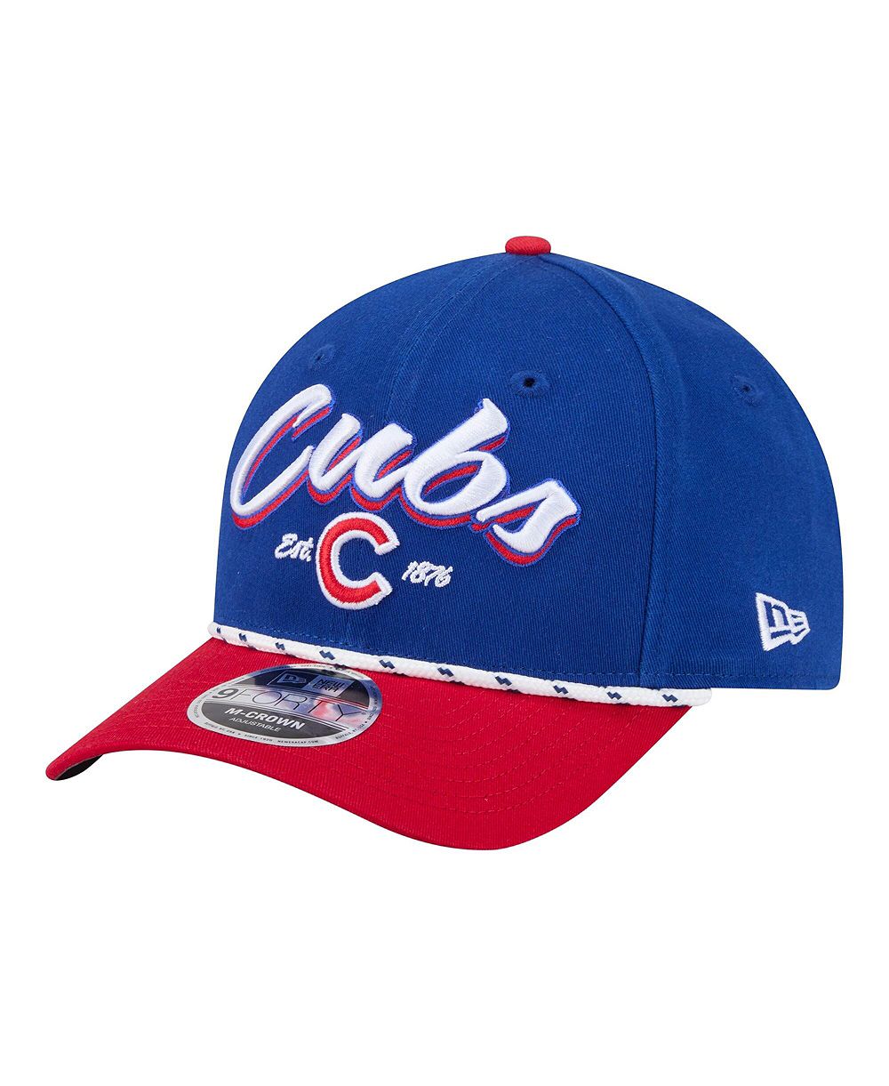 Мужская кепка New Era Royal/Red Chicago Cubs Team Loyal 9FORTY M-Crown Adjustable