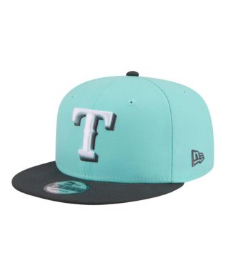 Мужская кепка New Era 9FIFTY Snapback, бирюзовый/угольный Texas Rangers Two-Tone Color Pack