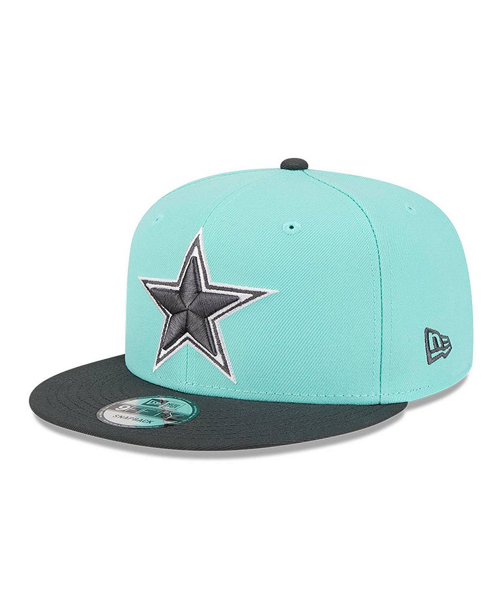 New Era Мужская кепка Light Blue/Navy Dallas Cowboys Two-Tone Color Pack 9FIFTY Snapback