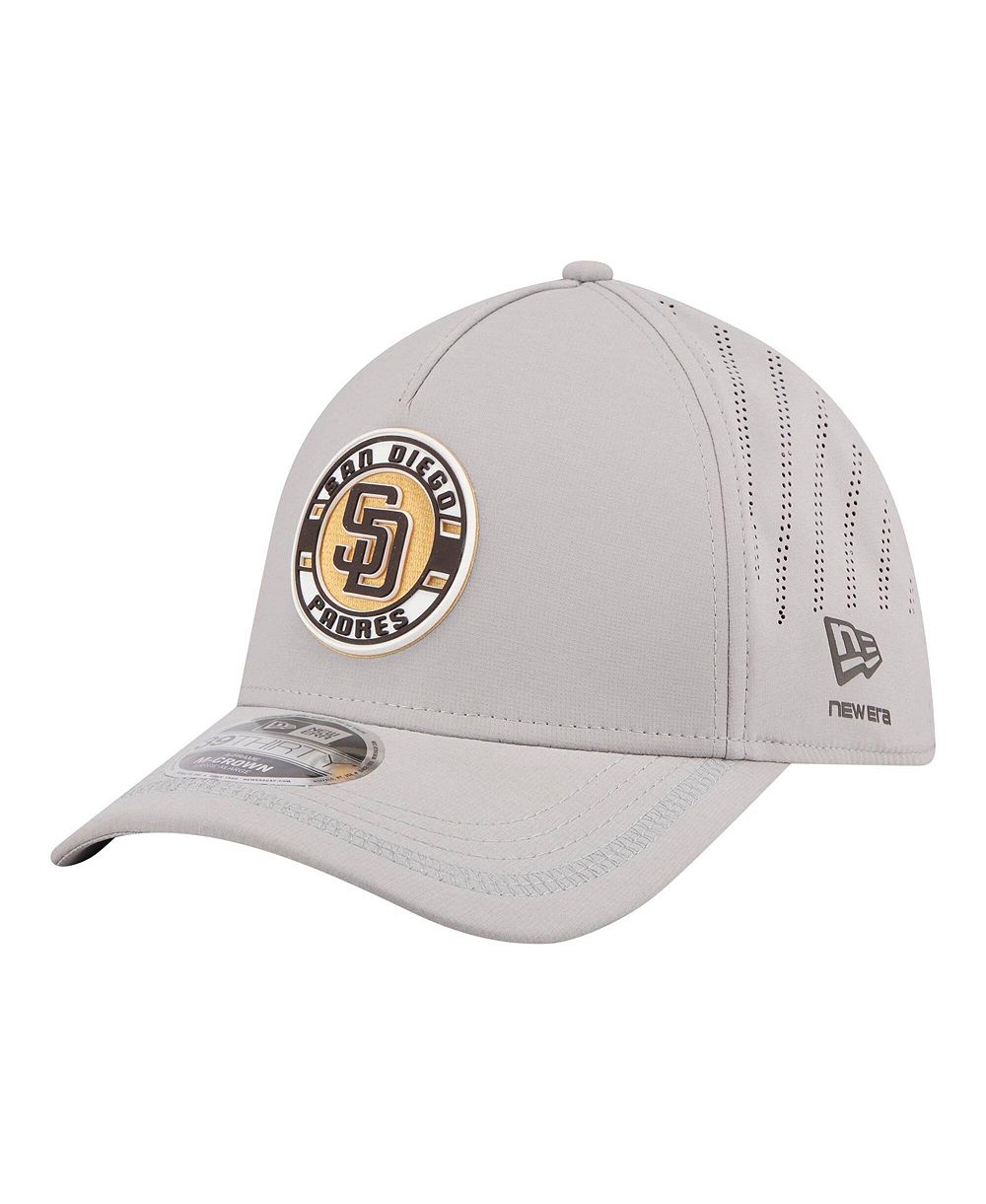New Era Мужская серая кепка San Diego Padres 39THIRTY A-Frame