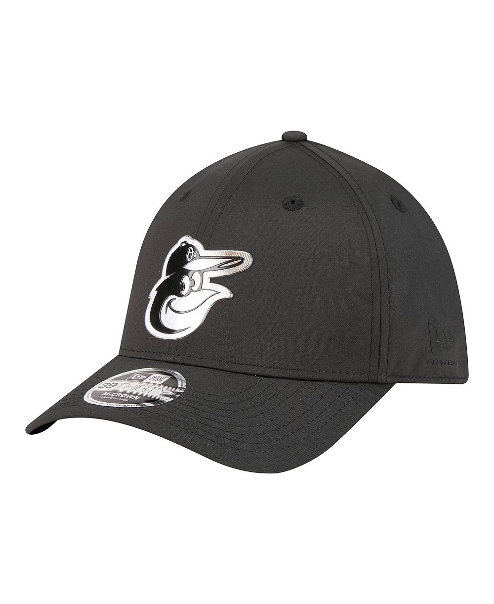 Мужская кепка New Era Baltimore Orioles Metallic 39THIRTY M-Crown Flex Hat Black