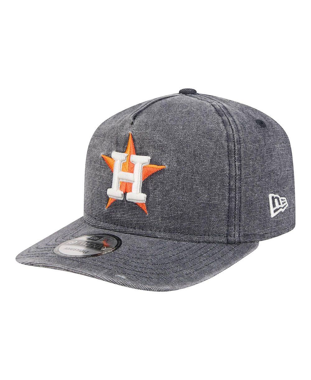 New Era Мужская регулируемая кепка Denim Classic 19TWENTY Navy Heather Houston Astros