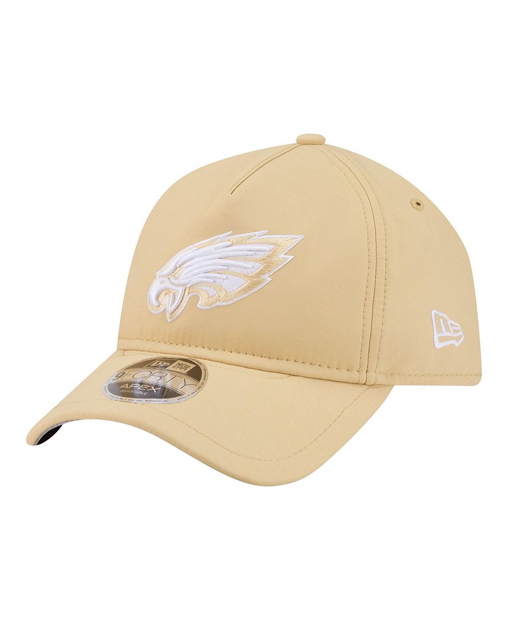Мужская кепка New Era Tan Philadelphia Eagles Apex 9FORTY
