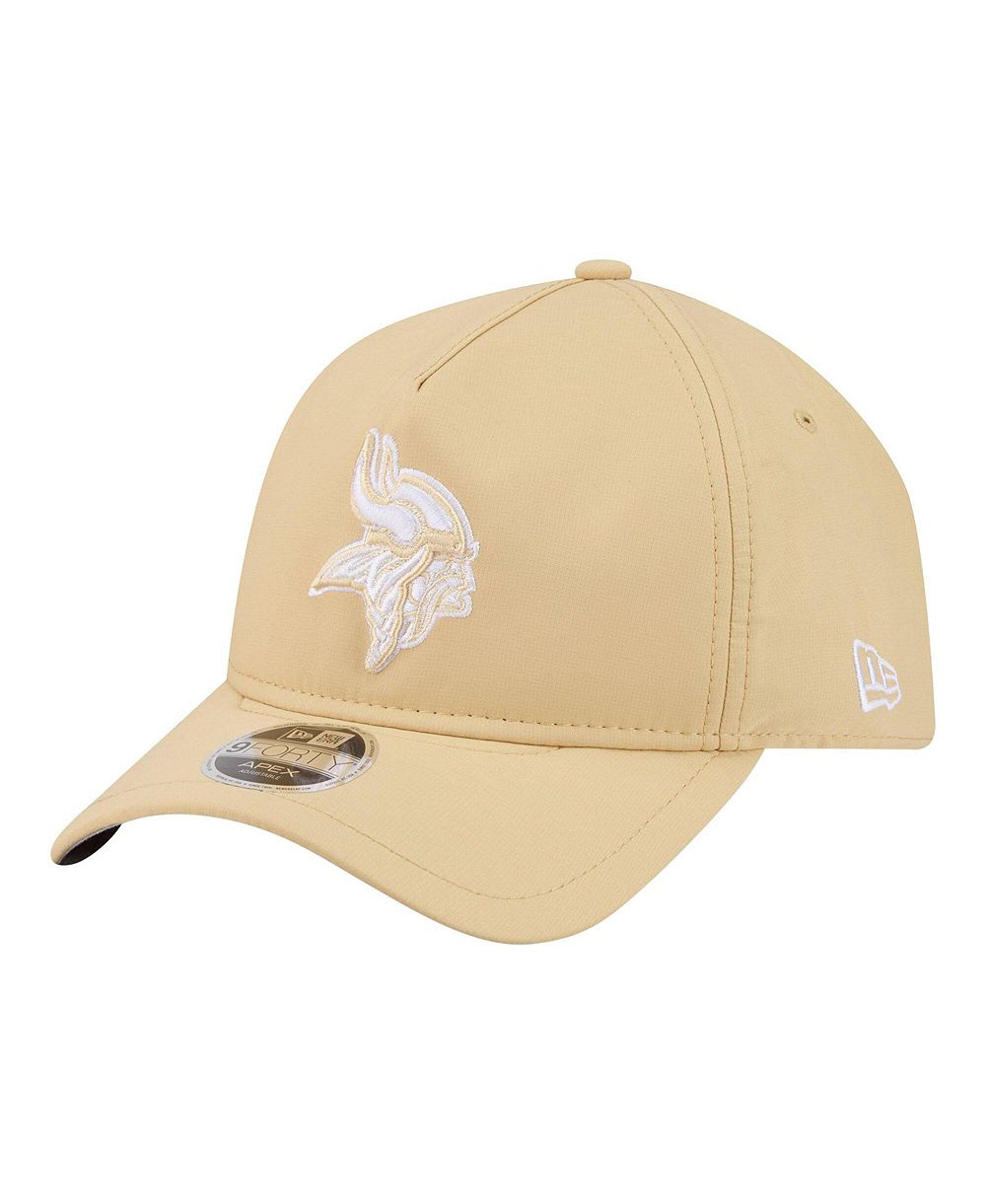 Кепка New Era Men's Tan Minnesota Vikings Apex 9FORTY Adjustable