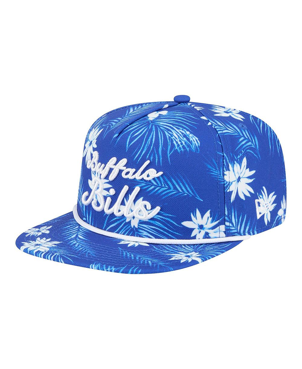 Мужская кепка-snapback New Era Buffalo Bills Palm Print A-Frame 9FIFTY королевского синего цвета