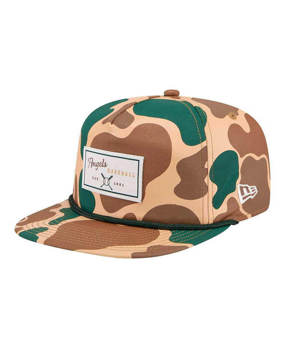 New Era Мужская регулируемая кепка Los Angeles Angels Duck Camo