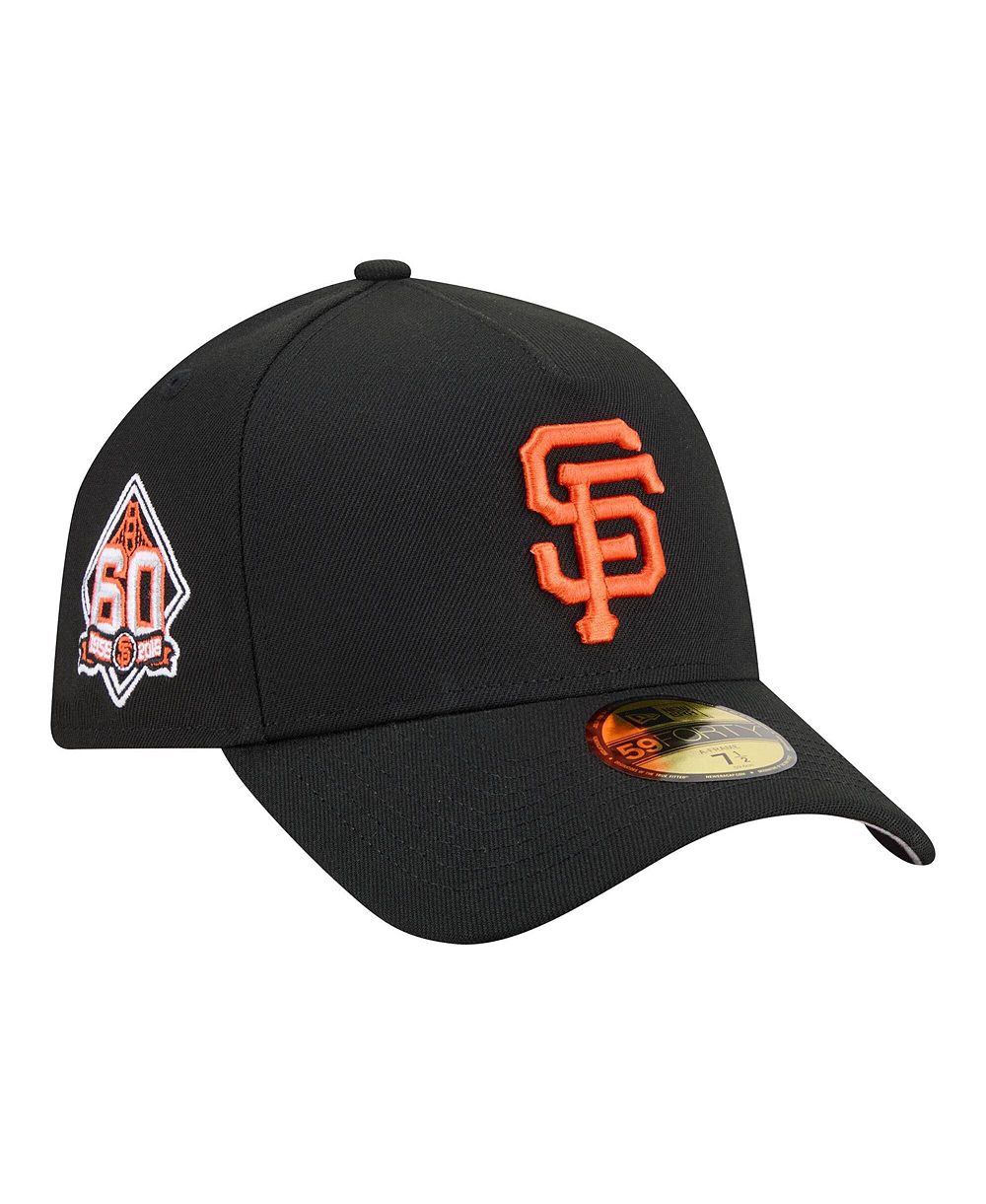 Мужская кепка New Era San Francisco Giants A-Frame 59FORTY fitted черная