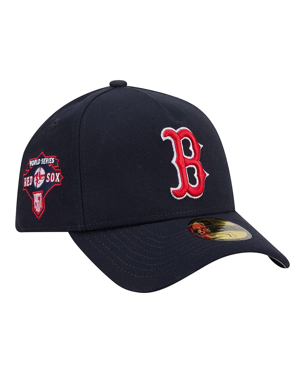 Мужская кепка New Era Boston Red Sox A-Frame 59FORTY Fitted Navy
