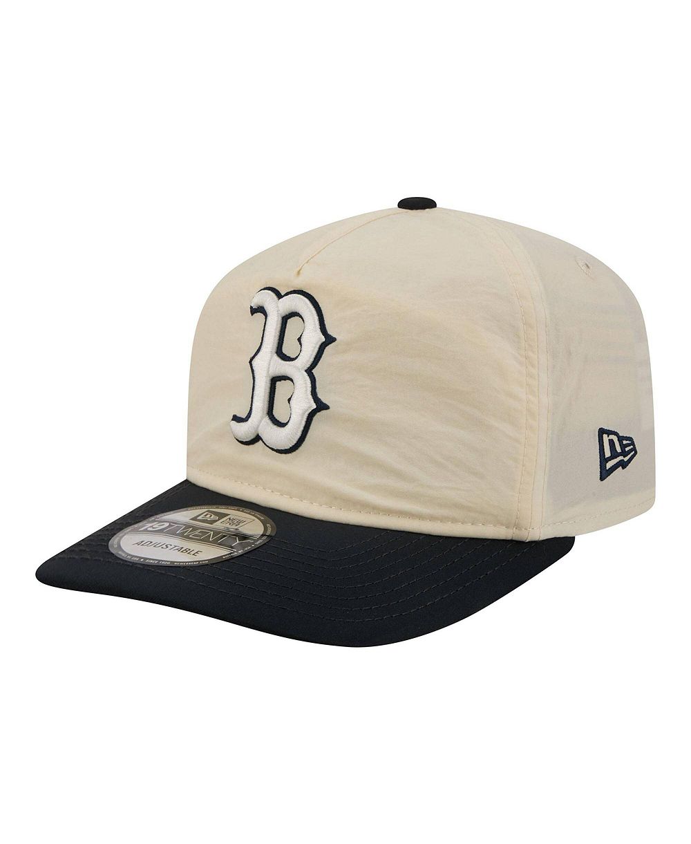 Мужская кепка New Era Boston Red Sox Everyday 19TWENTY регулируемая кремовая/темно-синяя
