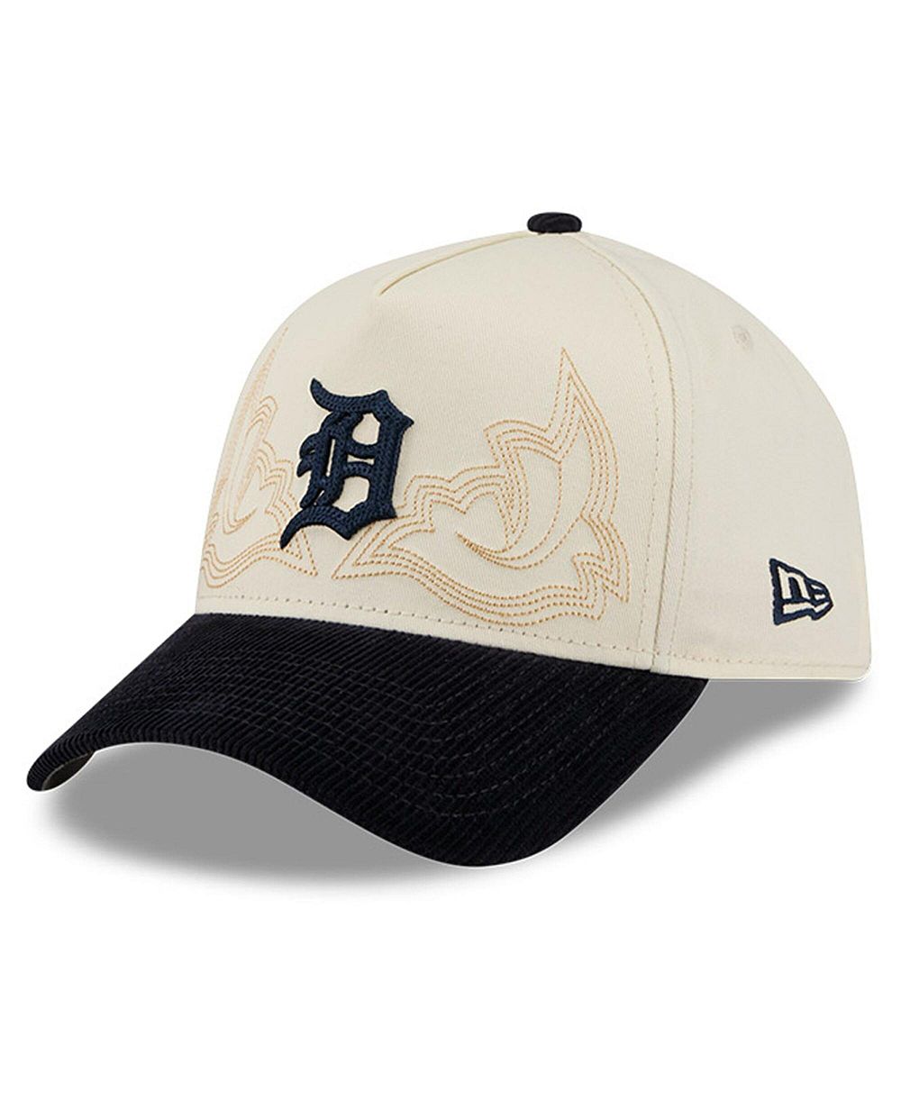 Мужская кепка New Era Stone Detroit Tigers Western Stitch 9FORTY A-Frame Adjustable