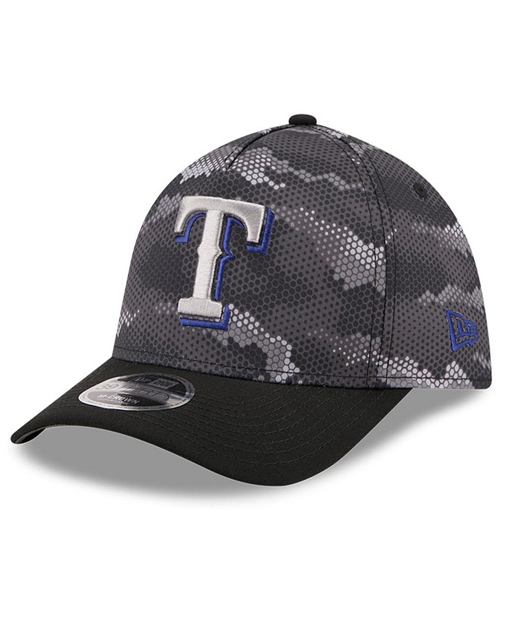 Мужская кепка New Era Texas Rangers Camo 39THIRTY A-Frame Flex