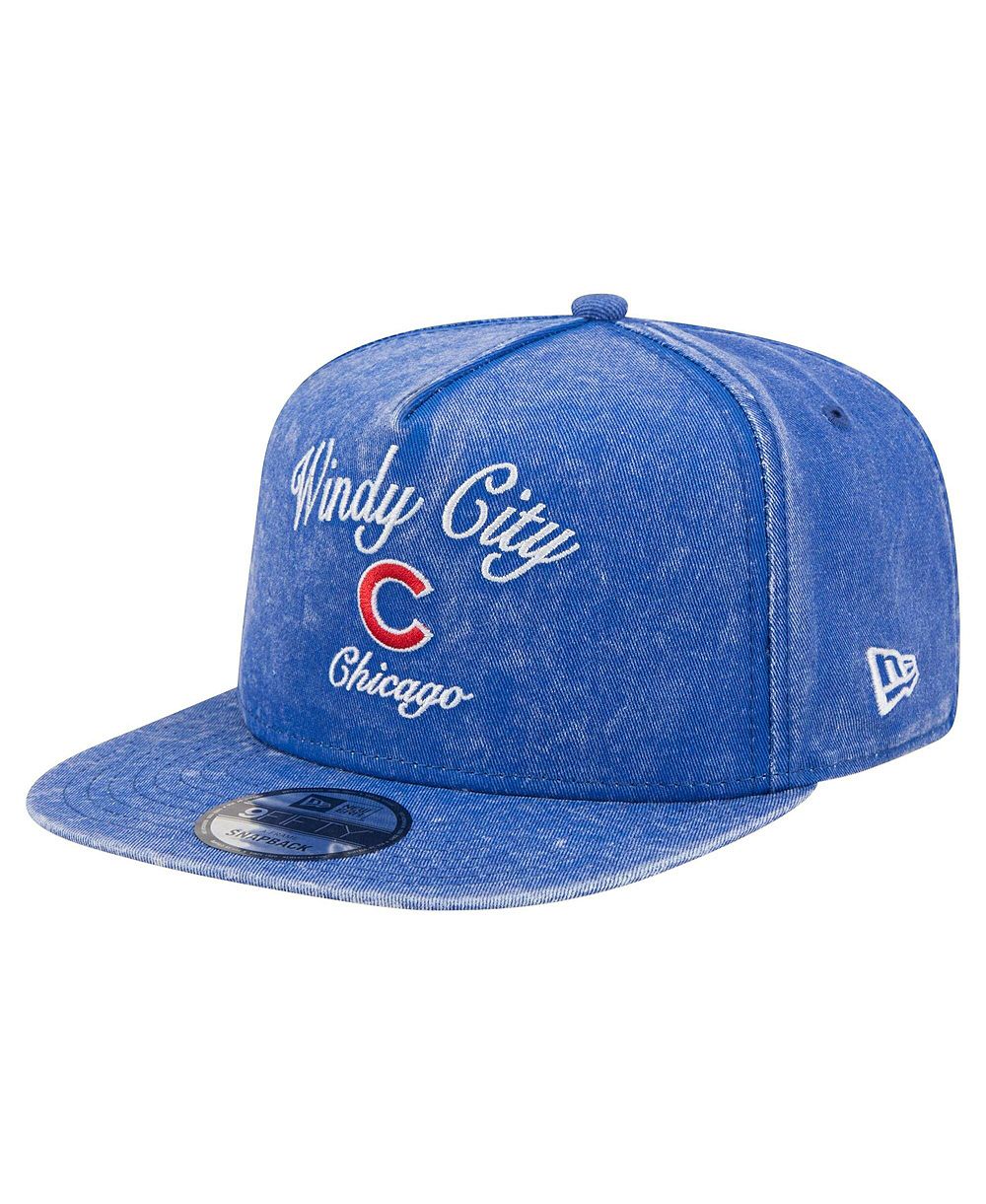 New Era Мужская Royal Chicago Cubs City Slogan A-Frame 9FIFTY Snapback Hat