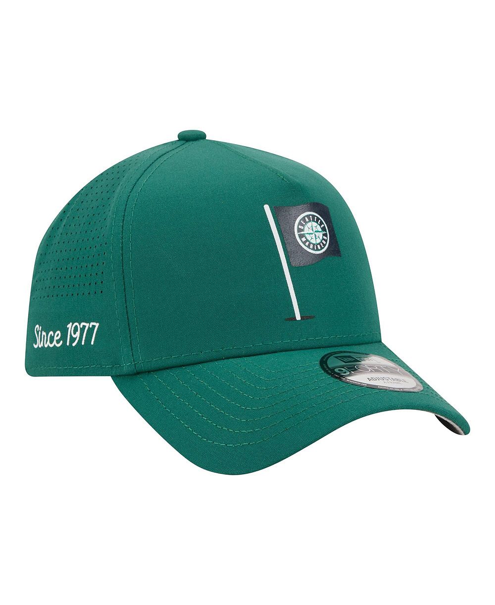Мужская кепка New Era Green Seattle Mariners Pin Seeker 9FORTY A-Frame Adjustable