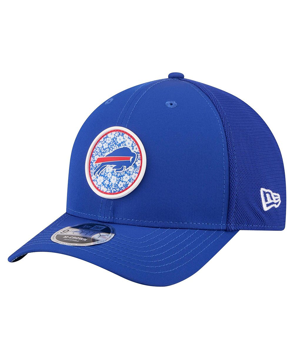 Мужская кепка New Era Royal Buffalo Bills Floral 9FORTY M-Crown Trucker