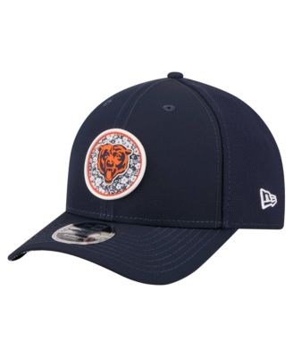 Мужская кепка New Era Navy Chicago Bears Floral 9FORTY M-Crown Trucker Adjustable