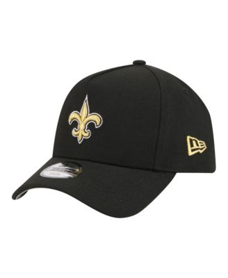 Детская кепка New Era 9FORTY A-Frame регулируемая, черный New Orleans Saints