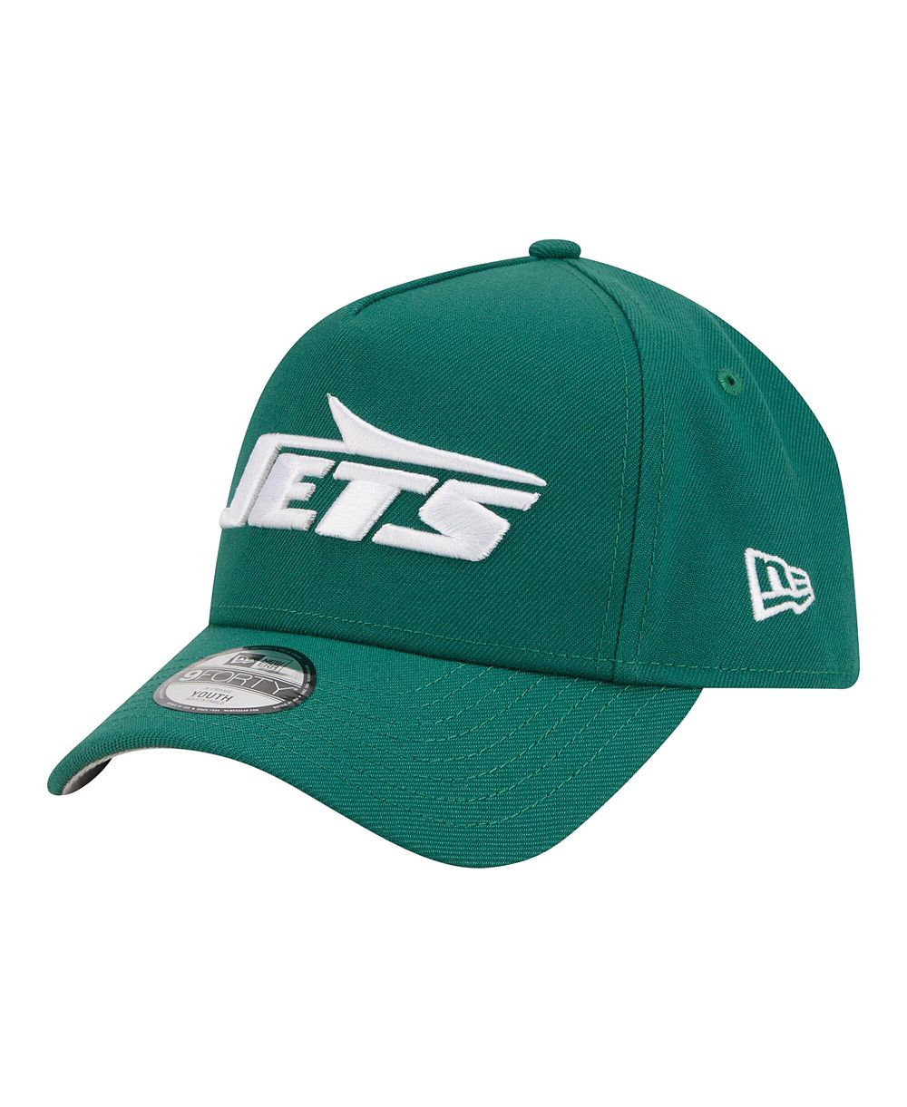 Детская кепка New Era New York Jets 9FORTY A-Frame Adjustable зеленого цвета