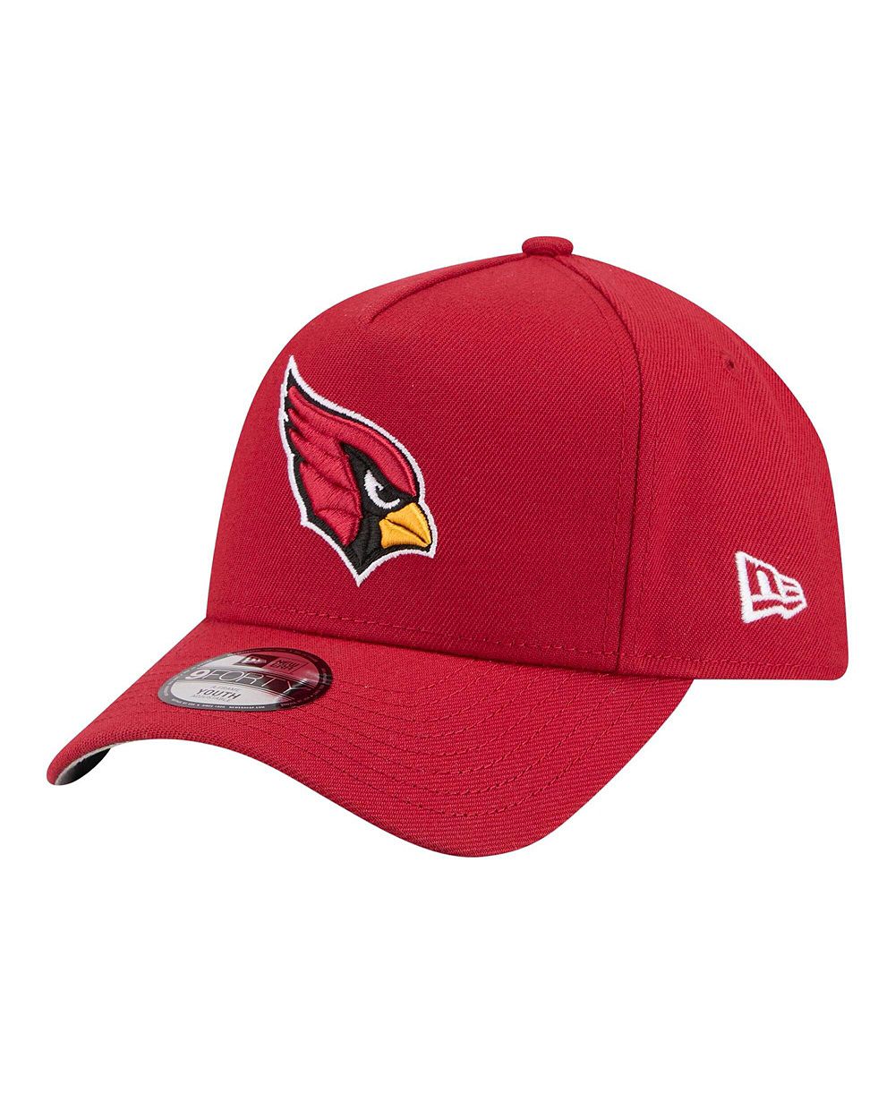 Кепка New Era Arizona Cardinals 9FORTY A-Frame регулируемая для мальчиков и девочек
