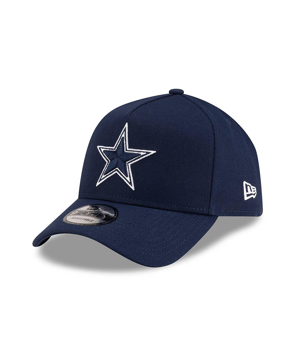New Era кепка 9FORTY A-Frame регулируемая, для мальчиков и девочек, Dallas Cowboys, темно-синяя