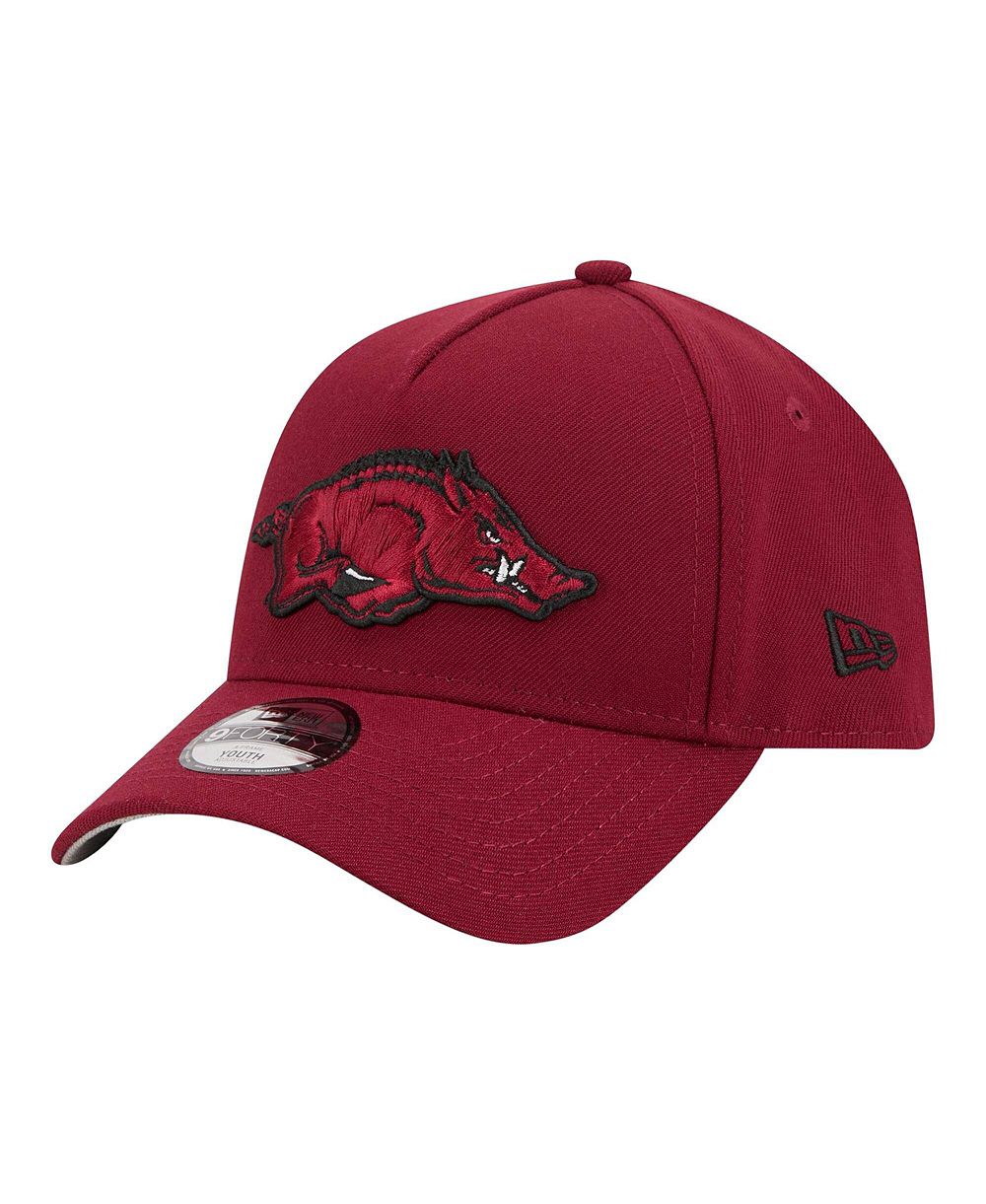 Детская кепка New Era Cardinal Arkansas Razorbacks 9FORTY A-Frame Adjustable Hat