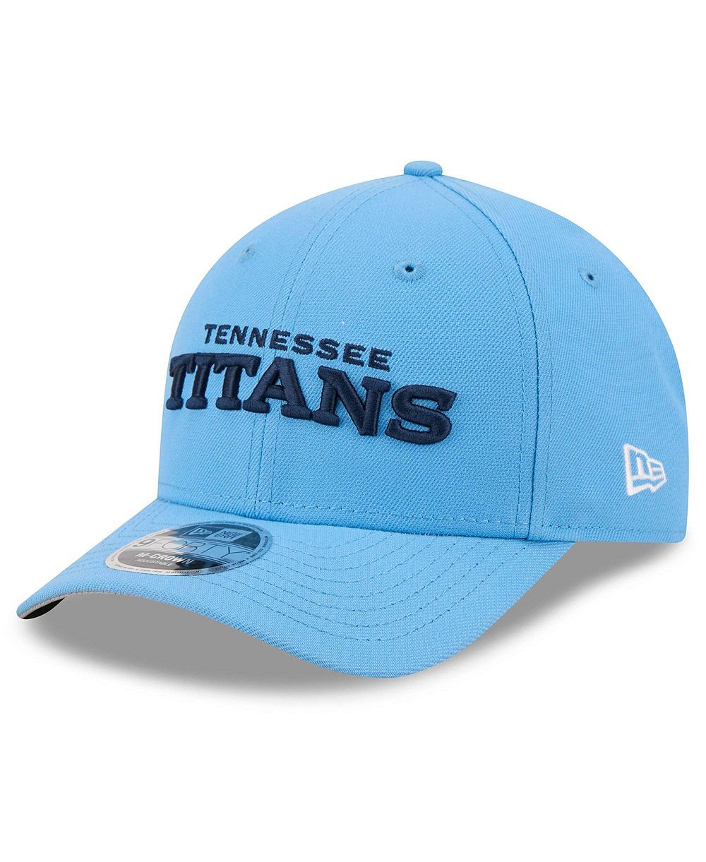 New Era Мужская кепка Tennessee Titans Wordmark 9FORTY Light Blue Adjustable