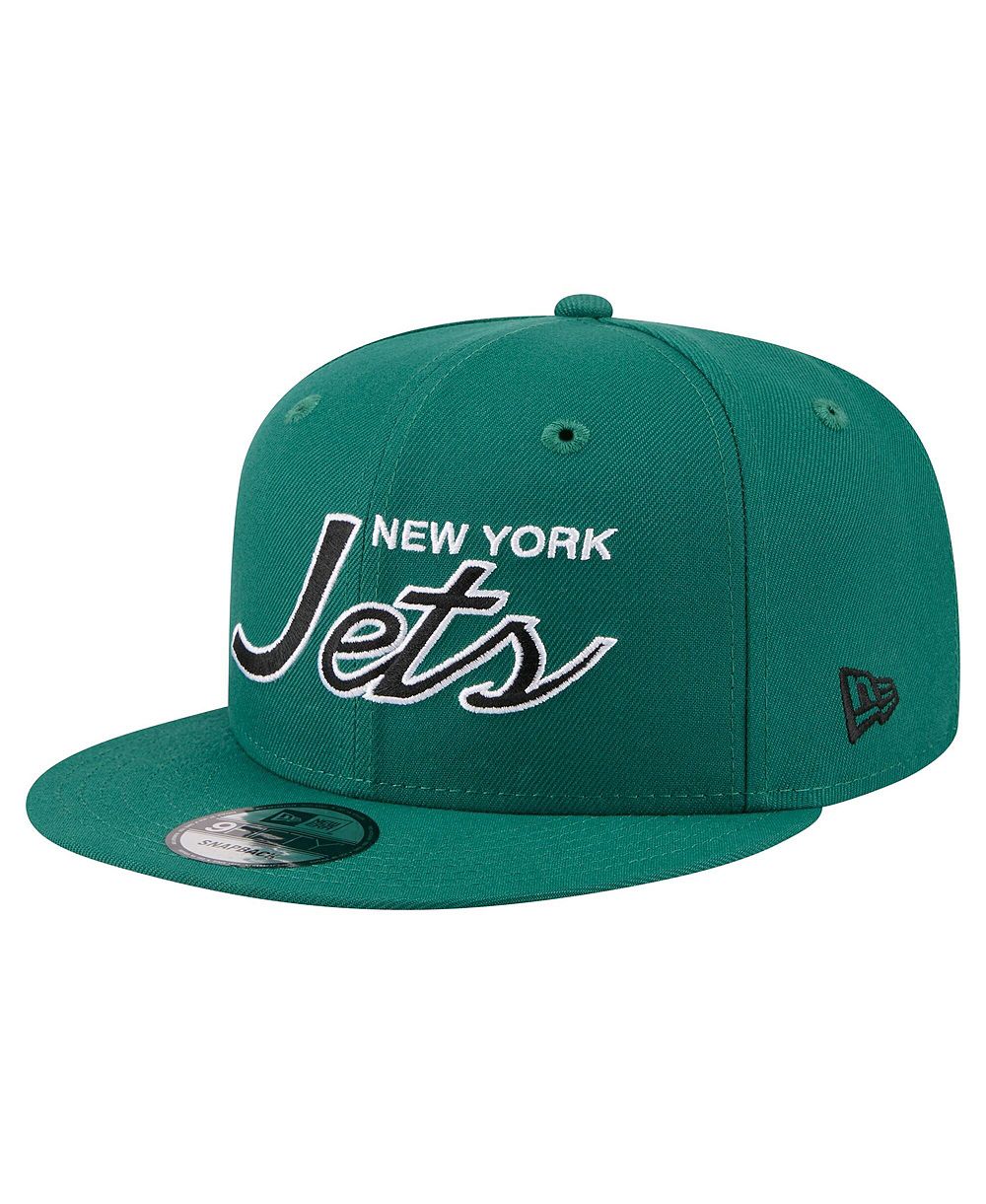 Мужская кепка New Era Green New York Jets Core Team Script 9FIFTY Snapback