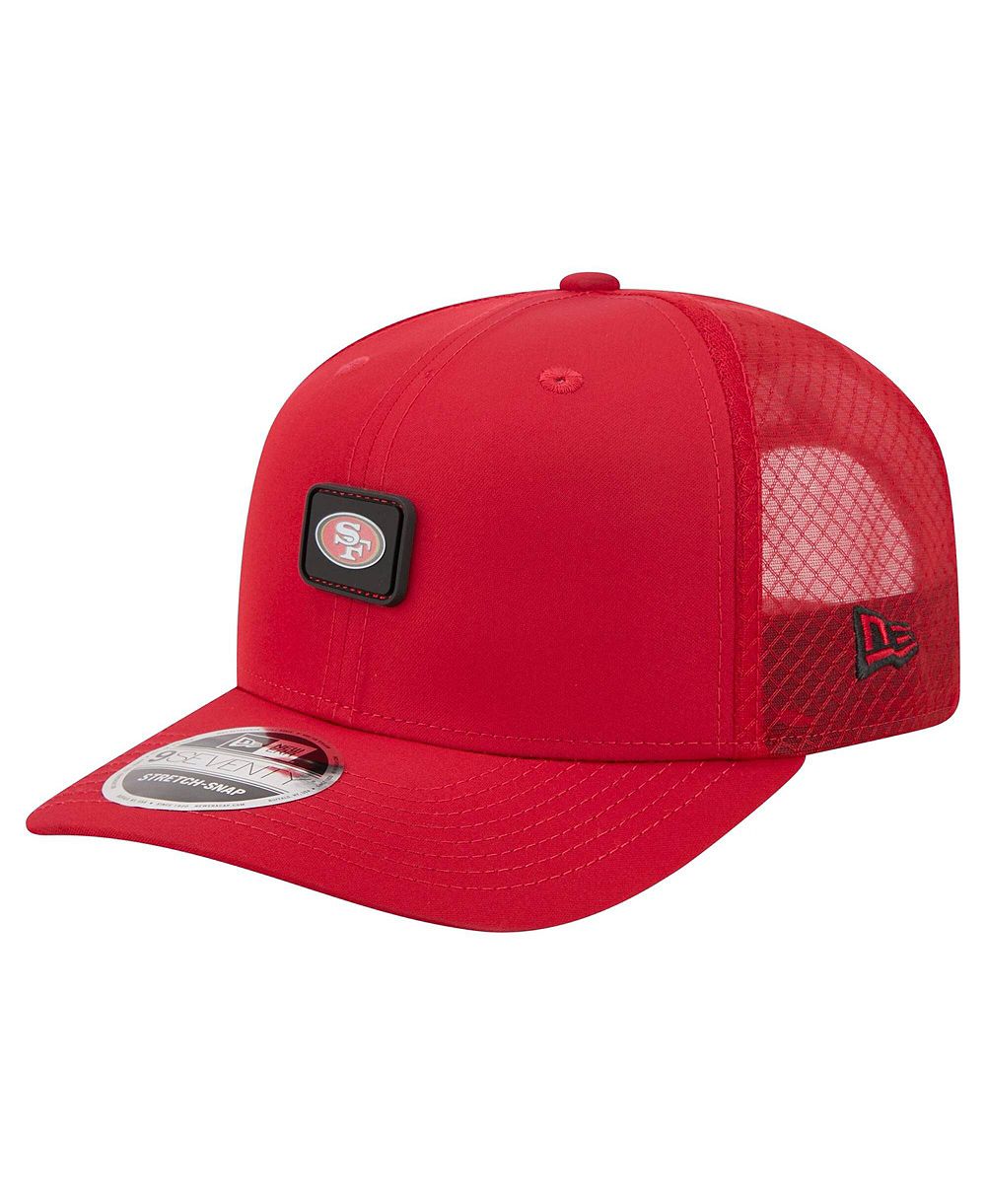 Мужская кепка New Era Scarlet San Francisco 49ers Micro Badge 9SEVENTY Adjustable