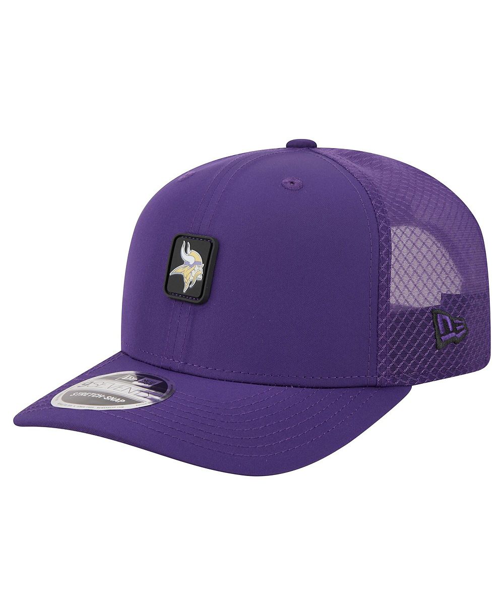 Мужская кепка New Era Purple Minnesota Vikings Micro Badge 9SEVENTY Adjustable