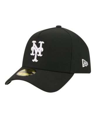 Мужская кепка New Era Black New York Mets A-Frame 59FORTY Fitted
