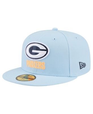 Мужская кепка New Era Coastal Blue Green Bay Packers 59FIFTY Fitted