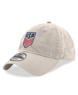 Мужская регулируемая кепка New Era Tan USMNT Primary 9TWENTY