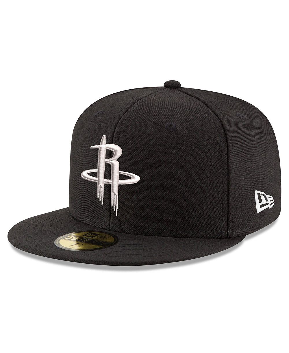 Мужская кепка New Era Black Houston Rockets 59FIFTY Fitted