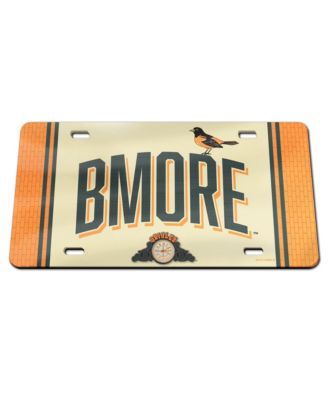 Акриловая номерная табличка Wincraft Baltimore Orioles 2026 City Connect