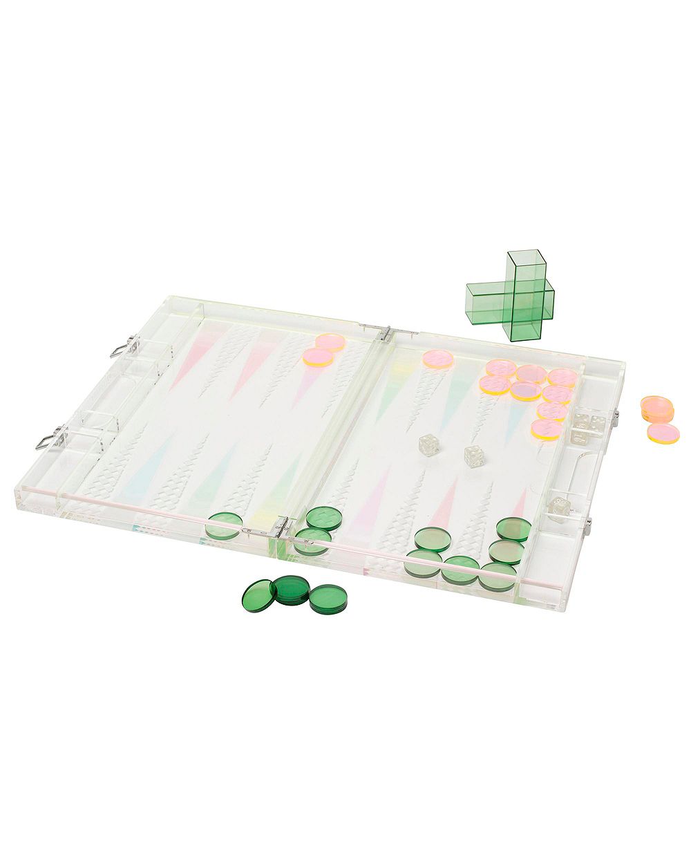Sunnylife Lucite: Настольная игра нарды