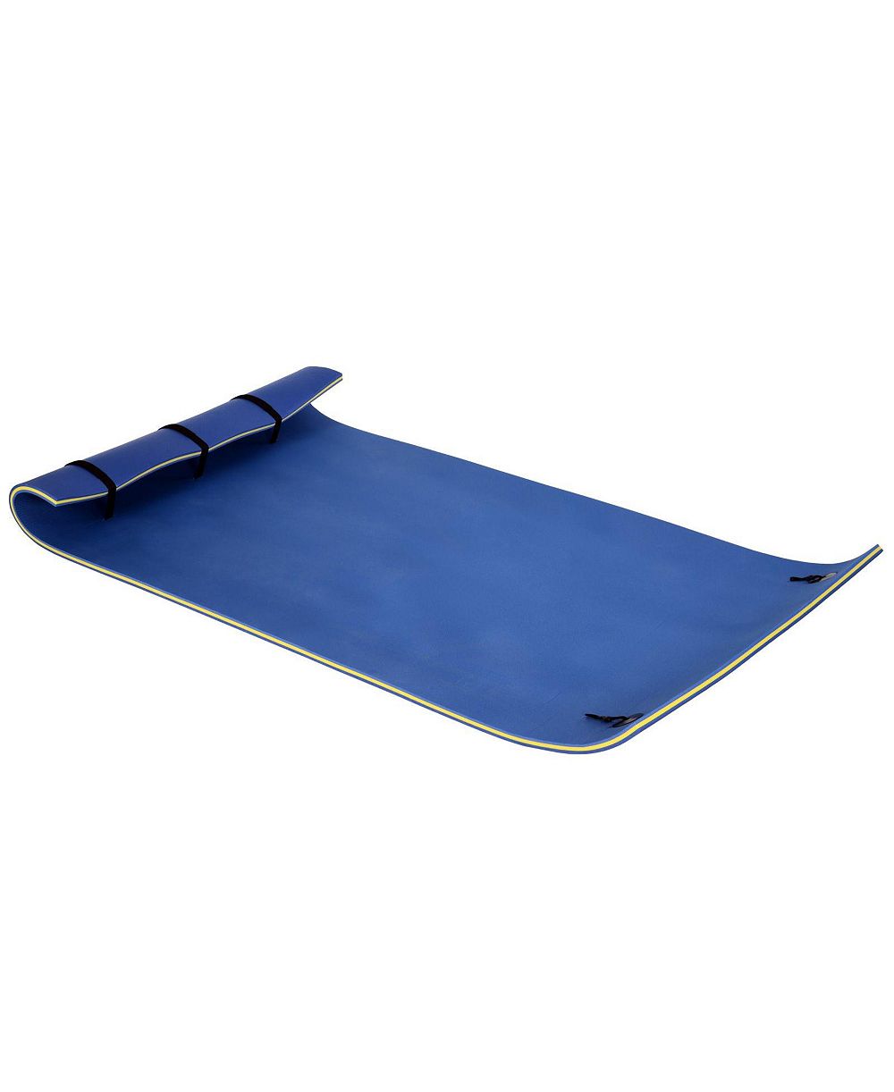 Надувной коврик для воды HIKEEN Large Float 10' x 5' 3-Layer из плотной пены для плавания в озере или океане