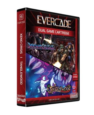 Blaze Entertainment Evercade Xeno Tangle Cartridge USA картридж