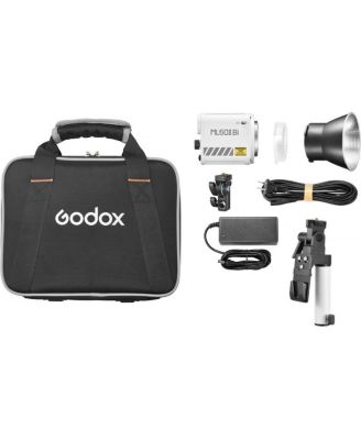 Godox ML60IIBi Bi-Color Bluetooth LED Monolight with Battery Handgrip Kit
