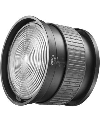 Godox FLS10 объектив Френеля 10 дюймов с креплением Bowens для студийных вспышек и светодиодных ламп