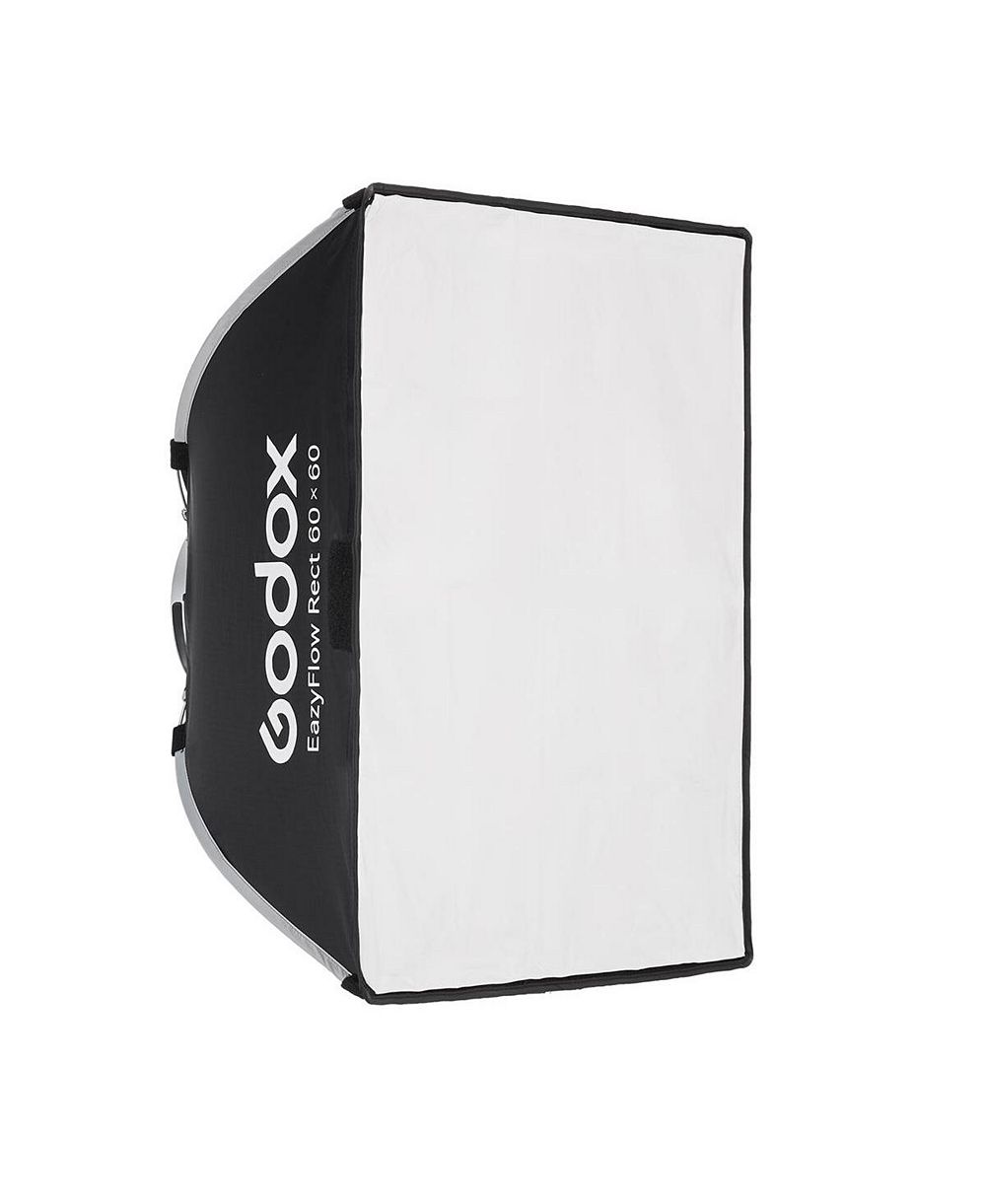 Godox EazyFlow Foldable Rectangular 23.6" x 23.6" Softbox, Bowens Mount Compatible