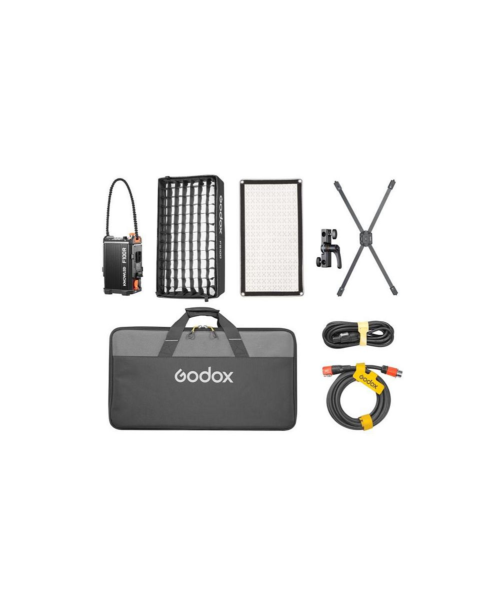 Godox KNOWLED F100R Flexible RGB LED Light Mat for Photography and Video